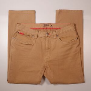 Mountain Khakis Men's 34x29 Cody Pant Slim Fit Brown Chinos Flat Front